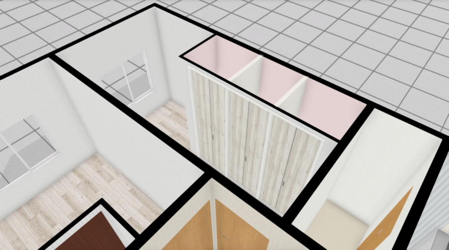 S市M様邸 使いやすさとデザインを両立した造作クローゼット